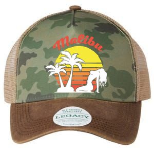 Malibu California Summer Vacation Beach Theme Legacy Tie Dye Trucker Hat