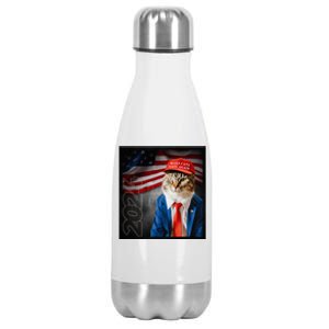 Make Cats Safe Again Usa 2024 Stainless Steel Insulated Water Bottle