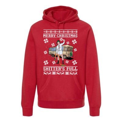 Christmas Vacation, Merry Christmas Shitters Full, Christmas Ugly Premium Hoodie