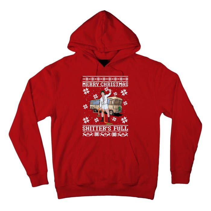 Christmas Vacation, Merry Christmas Shitters Full, Christmas Ugly Tall Hoodie