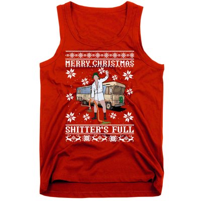 Christmas Vacation, Merry Christmas Shitters Full, Christmas Ugly Tank Top