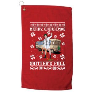 Christmas Vacation, Merry Christmas Shitters Full, Christmas Ugly Platinum Collection Golf Towel