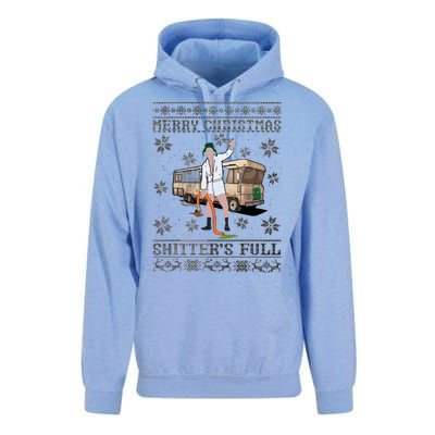 Christmas Vacation, Merry Christmas Shitters Full, Christmas Ugly Unisex Surf Hoodie