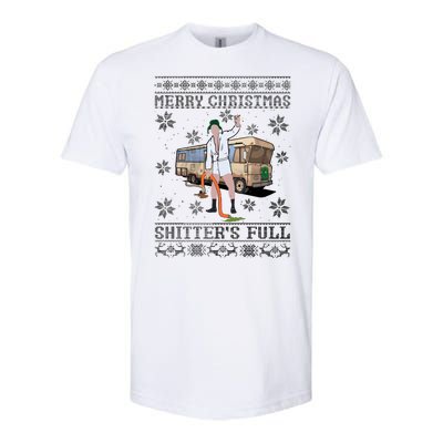 Christmas Vacation, Merry Christmas Shitters Full, Christmas Ugly Softstyle CVC T-Shirt