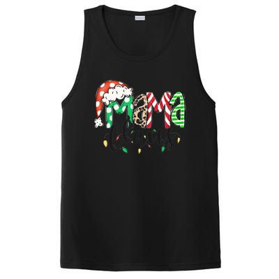 Mama Claus Santa Hat Christmas Mom Winter Holiday Gift PosiCharge Competitor Tank