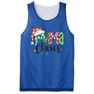 Mama Claus Santa Hat Christmas Mom Winter Holiday Gift Mesh Reversible Basketball Jersey Tank