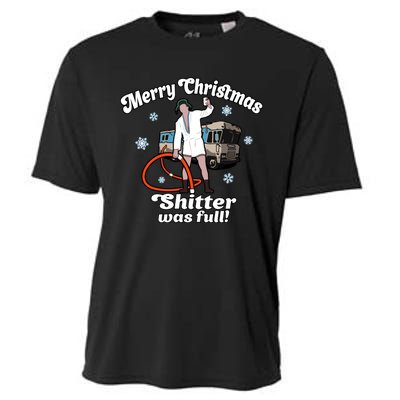 Christmas Vacation Merry Christmas Shitters Full Christmas Ugly Cooling Performance Crew T-Shirt