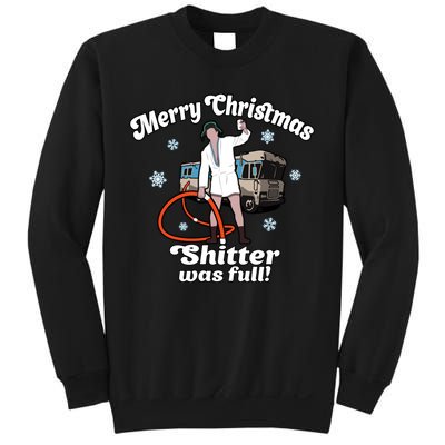 Christmas Vacation Merry Christmas Shitters Full Christmas Ugly Sweatshirt