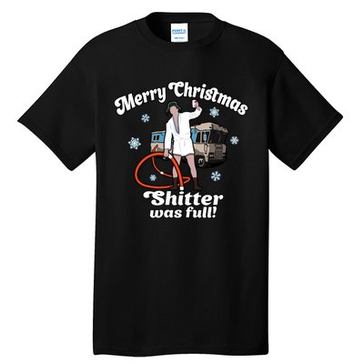 Christmas Vacation Merry Christmas Shitters Full Christmas Ugly Tall T-Shirt