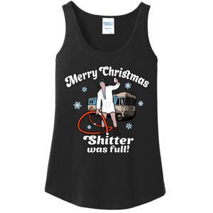 Christmas Vacation Merry Christmas Shitters Full Christmas Ugly Ladies Essential Tank