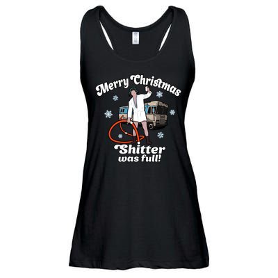 Christmas Vacation Merry Christmas Shitters Full Christmas Ugly Ladies Essential Flowy Tank
