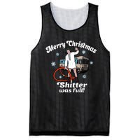 Christmas Vacation Merry Christmas Shitters Full Christmas Ugly Mesh Reversible Basketball Jersey Tank