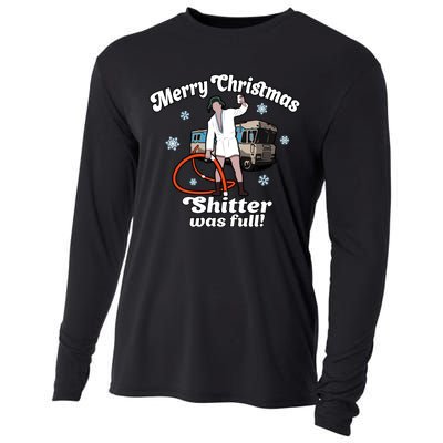 Christmas Vacation Merry Christmas Shitters Full Christmas Ugly Cooling Performance Long Sleeve Crew