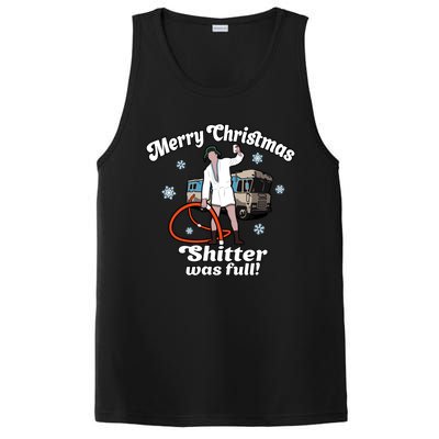 Christmas Vacation Merry Christmas Shitters Full Christmas Ugly PosiCharge Competitor Tank