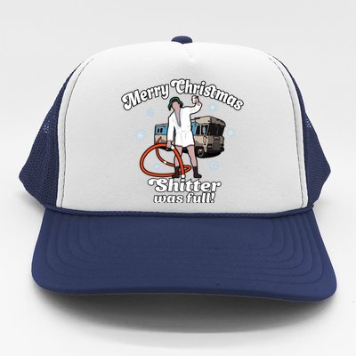 Christmas Vacation Merry Christmas Shitters Full Christmas Ugly Trucker Hat