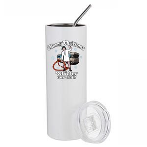 Christmas Vacation Merry Christmas Shitters Full Christmas Ugly Stainless Steel Tumbler