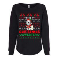 My Christmas Sweater Costume Santa Samoyed Lover Owner Womens California Wash Sweatshirt