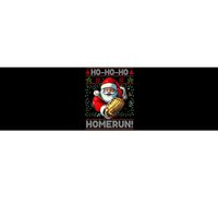 Merry Christmas Santa Playing Baseball For Ballplayers Bumper Sticker