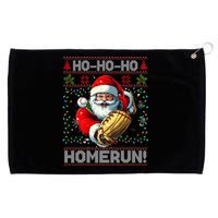 Merry Christmas Santa Playing Baseball For Ballplayers Grommeted Golf Towel