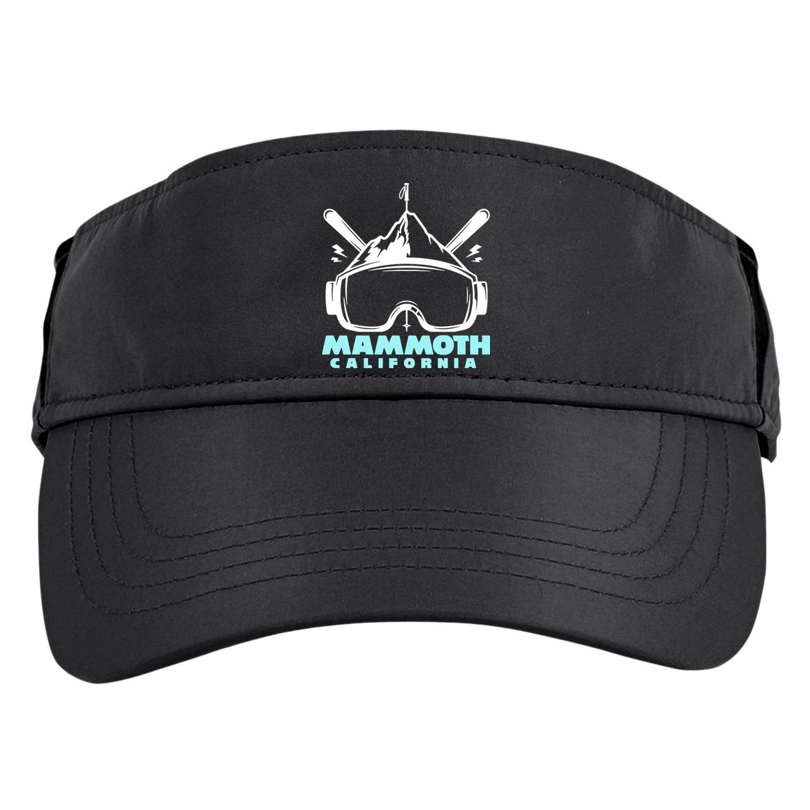 Mammoth California Skiing Adult Drive Performance Visor