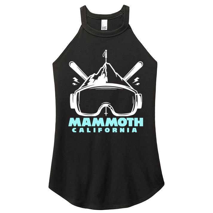 Mammoth California Skiing Women's Perfect Tri Rocker Tank