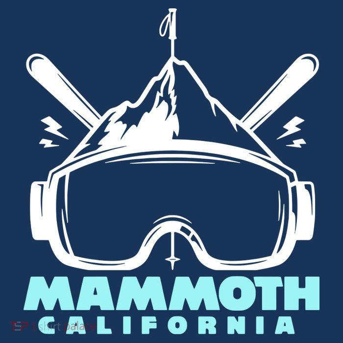 Mammoth California Skiing T-Shirt