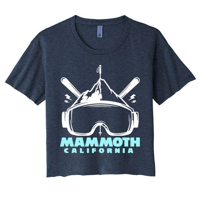 Mammoth California Skiing Crop Top