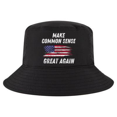 Make Common Sense Great Again Funny Saying Trending Gift Cool Comfort Performance Bucket Hat