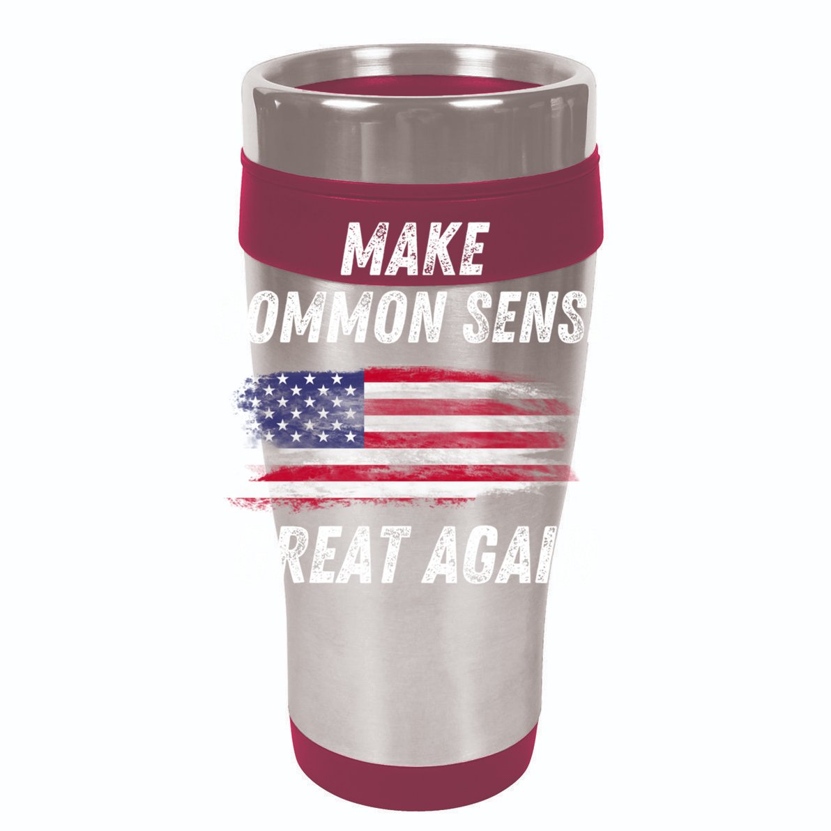 Make Common Sense Great Again Funny Saying Trending Gift Doggie Tank