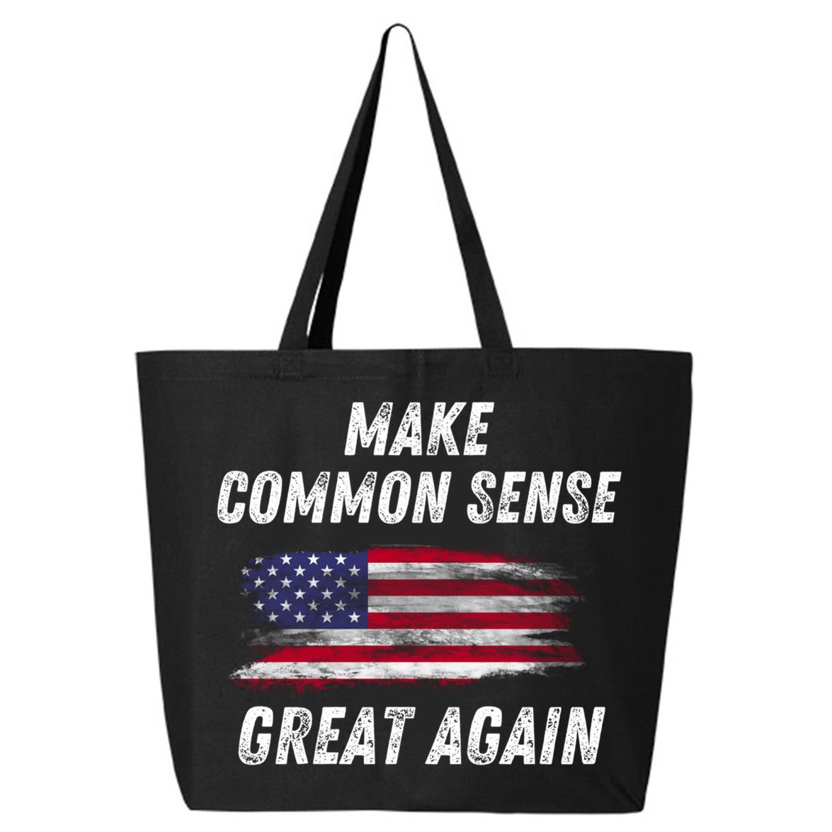 Make Common Sense Great Again Funny Saying Trending Gift 25L Jumbo Tote