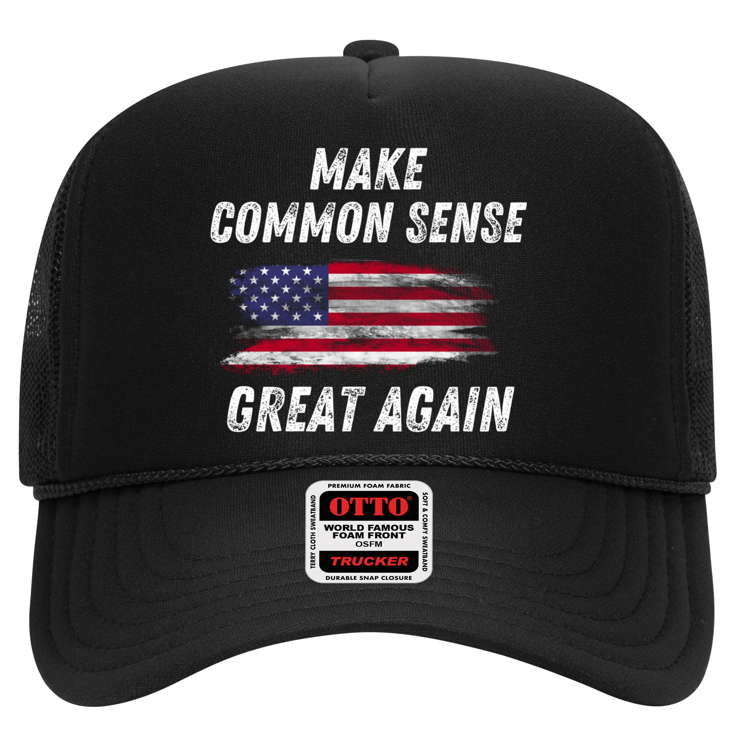 Make Common Sense Great Again Funny Saying Trending Gift Hat