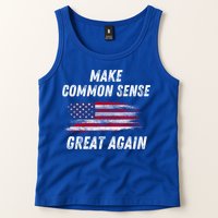 Make Common Sense Great Again Funny Saying Trending Gift Tank Top