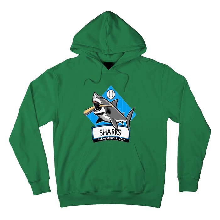 Mission City Sharks Baseball Hoodie