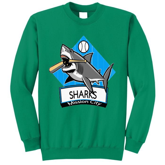 Mission City Sharks Baseball Sweatshirt