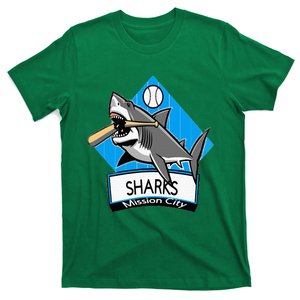 Mission City Sharks Baseball T-Shirt