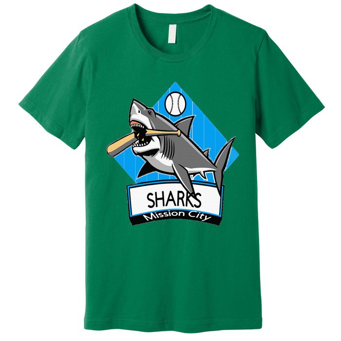 Mission City Sharks Baseball Premium T-Shirt