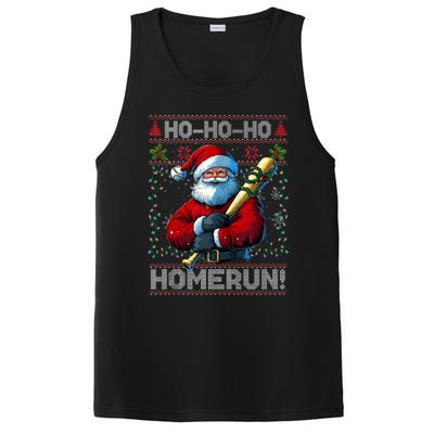 Merry Christmas Santa Playing Baseball For Ballplayers PosiCharge Competitor Tank