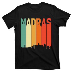 Madras Chennai Skyline Tamil Language Culture T-Shirt