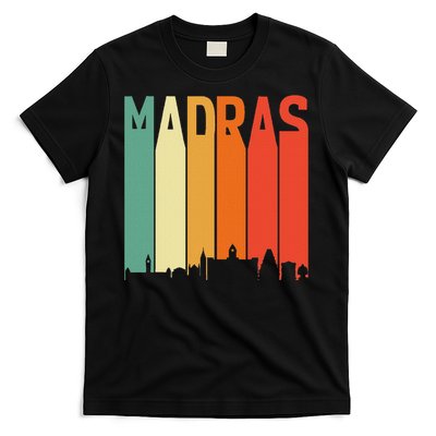 Madras Chennai Skyline Tamil Language Culture T-Shirt