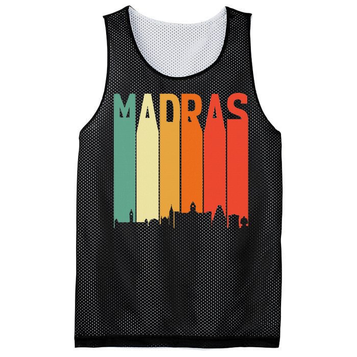 Madras Chennai Skyline Tamil Language Culture Mesh Reversible Basketball Jersey Tank