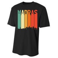 Madras Chennai Skyline Tamil Language Culture Performance Sprint T-Shirt