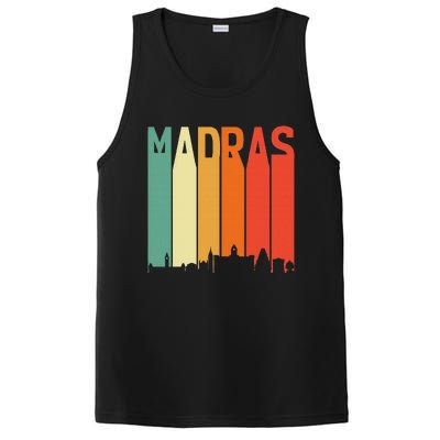 Madras Chennai Skyline Tamil Language Culture PosiCharge Competitor Tank