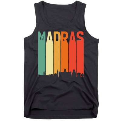 Madras Chennai Skyline Tamil Language Culture Tank Top