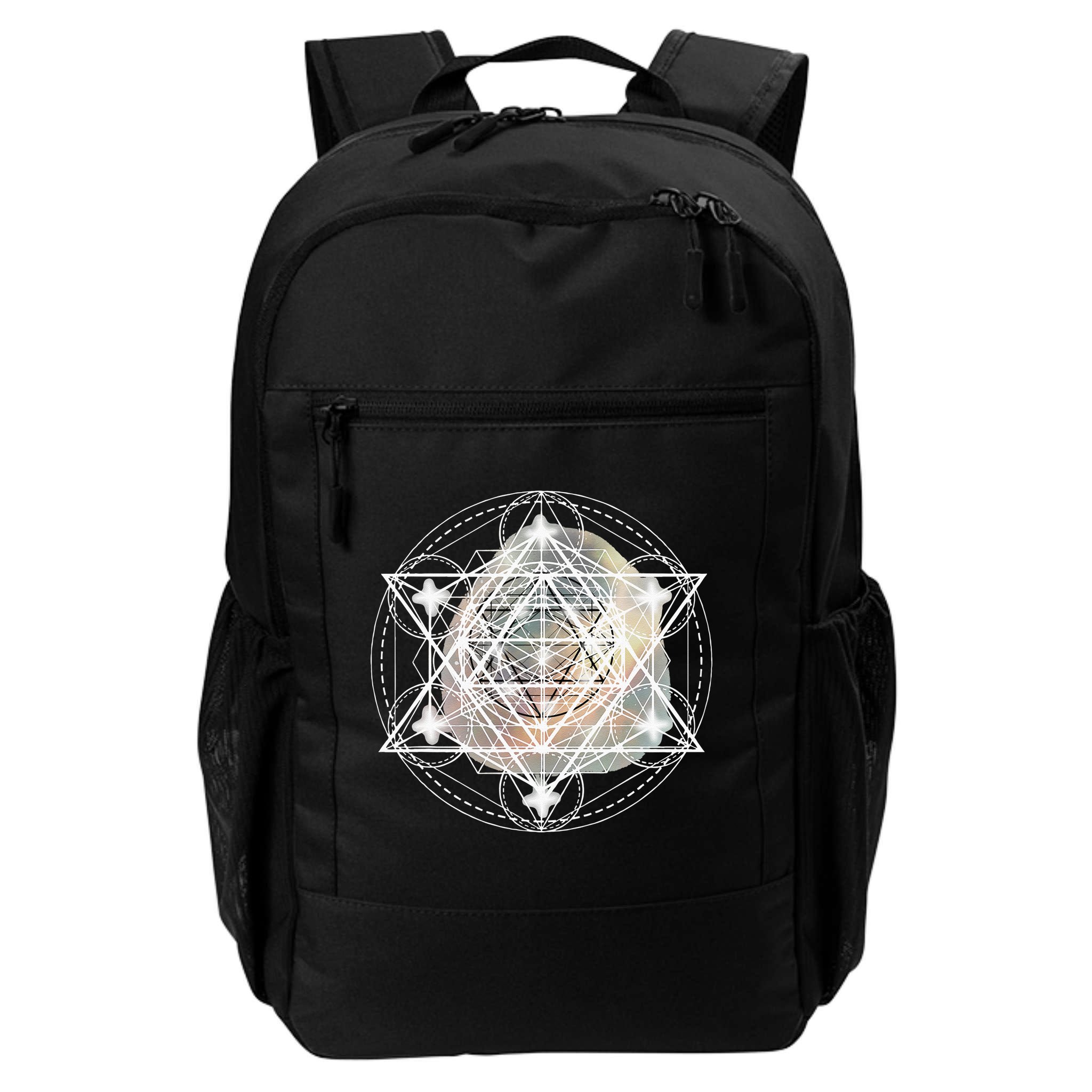 Metatron Cube Sacred Geometry Spiritual Yoga Backpack