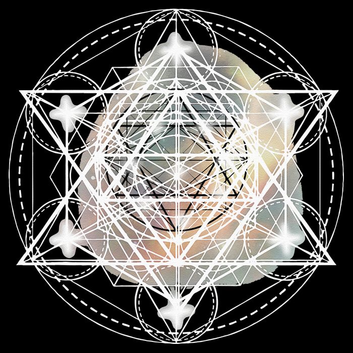Metatron Cube Sacred Geometry Spiritual Yoga Sustainable Bucket Hat