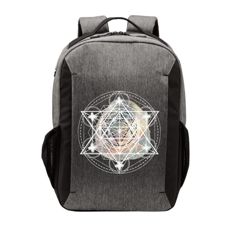 Metatron Cube Sacred Geometry Spiritual Yoga Vector Backpack