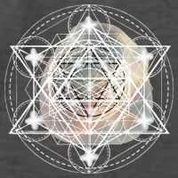Metatron Cube Sacred Geometry Spiritual Yoga Vector Backpack