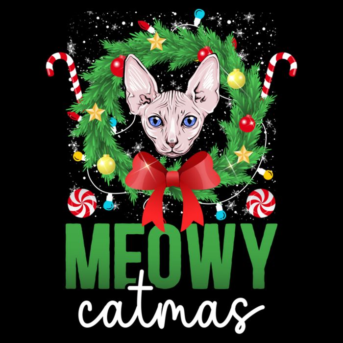 Meowy Catmas Sphynx Cat Christmas Sphynx Cat Xmas Party Meaningful Gift Impact Tech Backpack