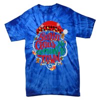 Merry Christmas Santa Claus Is Coming Funny Gingerbread Xmas Gift Tie-Dye T-Shirt