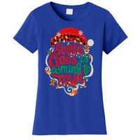 Merry Christmas Santa Claus Is Coming Funny Gingerbread Xmas Gift Women's T-Shirt